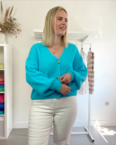 Turquoise Cardigan