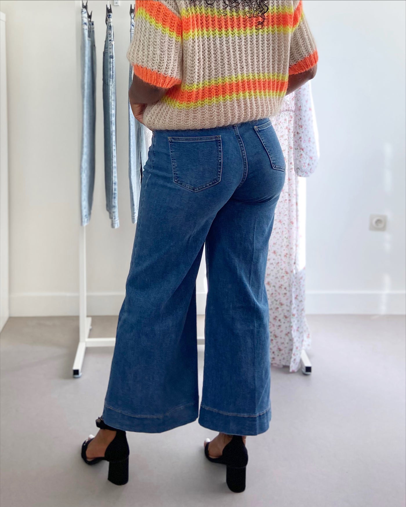 Jeans Curvy Cropped Wide