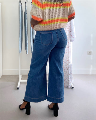 Jeans Curvy Cropped Wide
