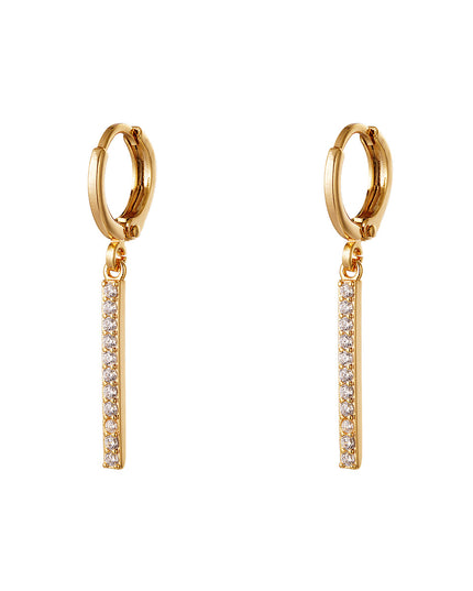 Oorbellen Glitter & Glamour White