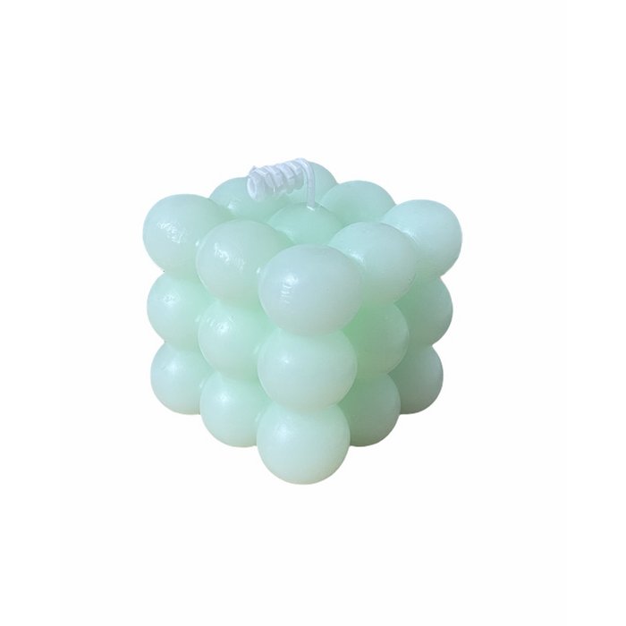 Bubble Kaars Mint