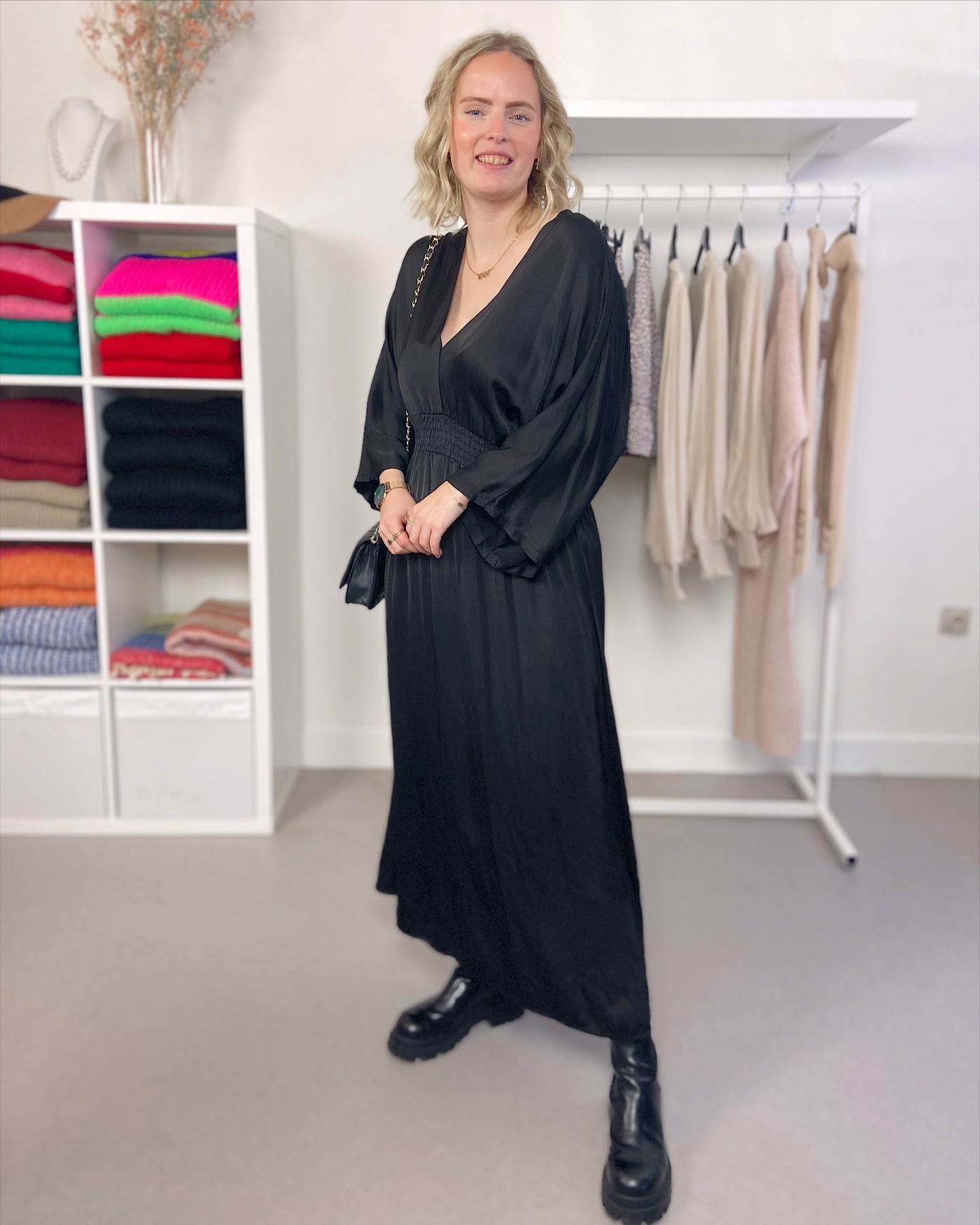 Maxi Dress Party Black