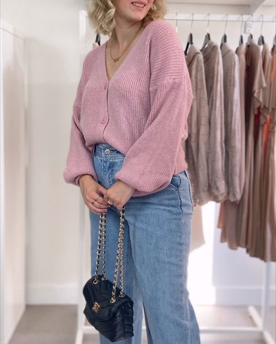 Cardigan Light Pink