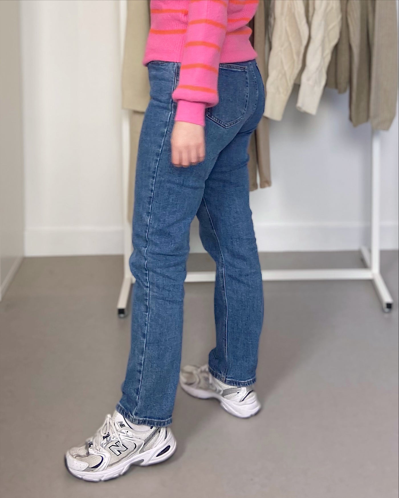 Curvy Straight Jeans