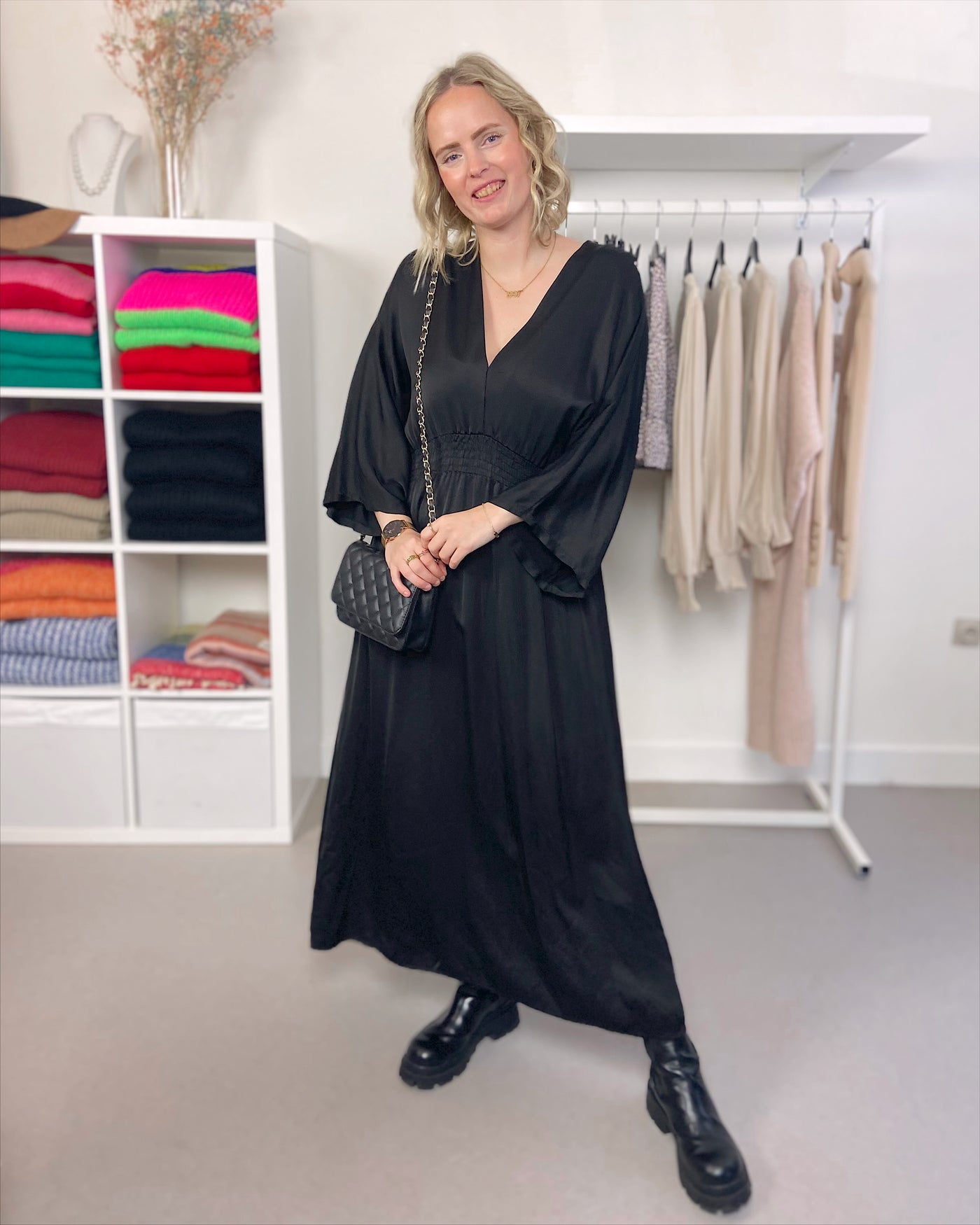 Maxi Dress Party Black
