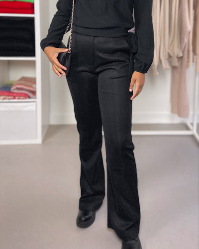 Glitter Pants Courtney Black Lurex