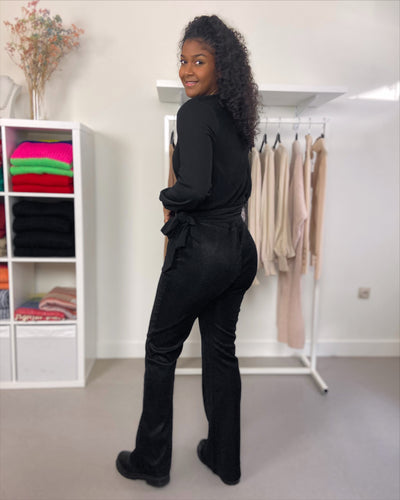 Glitter Pants Courtney Black Lurex